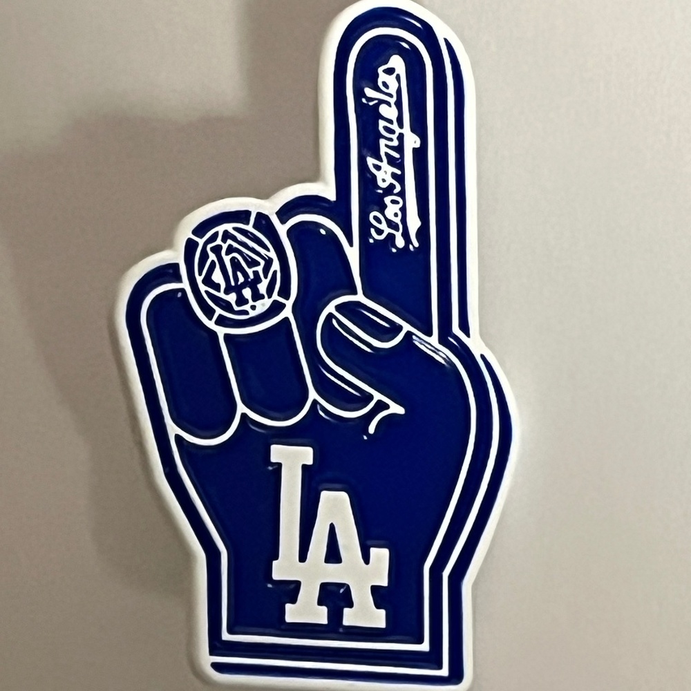 LA Dodgers Foam Finger Hat Pin Pins Hats Bag Fitted Baseball New Era Streetwear